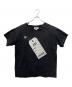 MM6 Maison Margiela（エムエムシックスメゾンマルジェラ）の古着「半袖カットソー」｜ブラック
