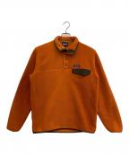 Patagonia SYNCHILLAパタゴニア シンチラ）の古着「ライトウェイト・シンチラ・スナップT・プルオーバー」｜オレンジ