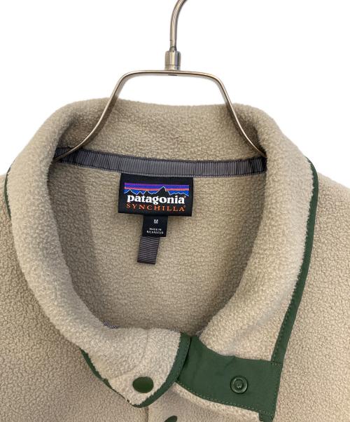 Patagonia SYNCHILLA（パタゴニア シンチラ）Patagonia SYNCHILLA (パタゴニア シンチラ) ライトウェイト・シンチラ・スナップT・プルオーバー ブラウン サイズ:SIZE Mの古着・服飾アイテム