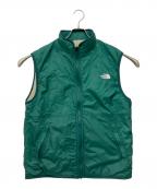 THE NORTH FACEザ ノース フェイス）の古着「リバーシブルベスト」｜グリーン×アイボリー