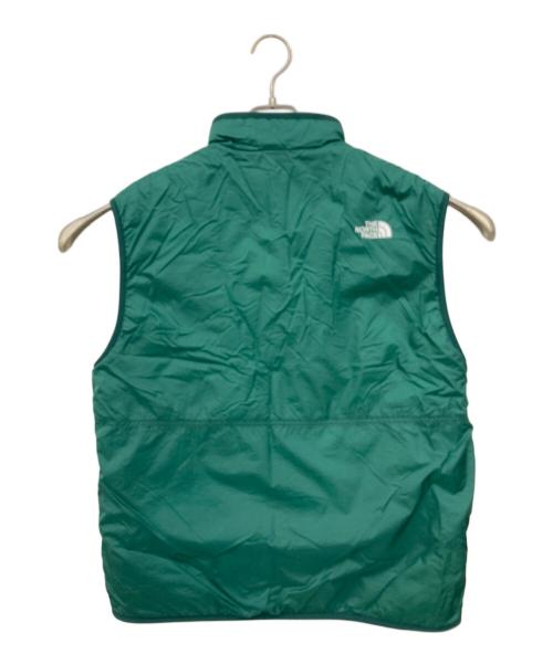 THE NORTH FACE（ザ ノース フェイス）THE NORTH FACE (ザ ノース フェイス) リバーシブルベスト グリーン×アイボリー サイズ:SIZE Mの古着・服飾アイテム