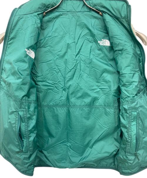 THE NORTH FACE（ザ ノース フェイス）THE NORTH FACE (ザ ノース フェイス) リバーシブルベスト グリーン×アイボリー サイズ:SIZE Mの古着・服飾アイテム