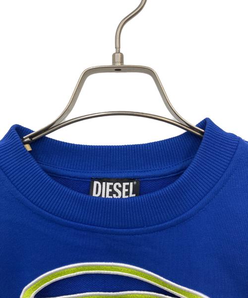 DIESEL（ディーゼル）DIESEL (ディーゼル) スウェット ブルー サイズ:SIZE Mの古着・服飾アイテム