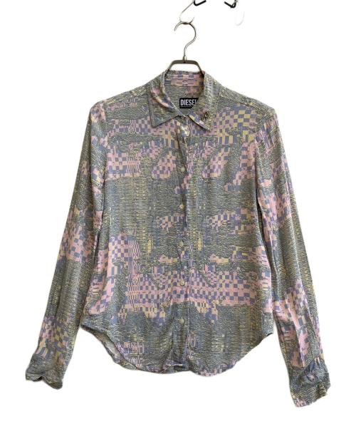 DIESEL（ディーゼル）DIESEL (ディーゼル) 長袖シャツ マルチカラー サイズ:SIZE 40の古着・服飾アイテム