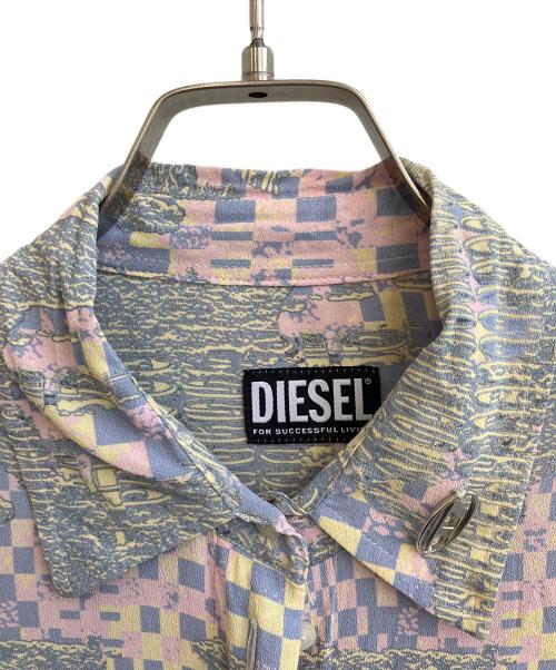 DIESEL（ディーゼル）DIESEL (ディーゼル) 長袖シャツ マルチカラー サイズ:SIZE 40の古着・服飾アイテム