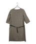 mina perhonen (ミナ ペルホネン) 長袖ワンピース グレー サイズ:SIZE M：20000円