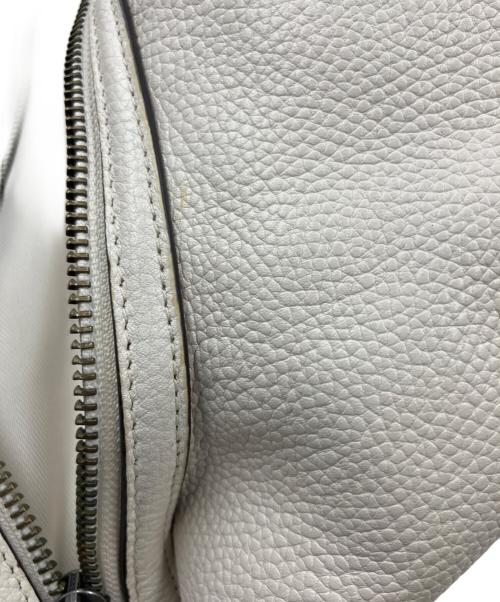 COACH（コーチ）COACH (コーチ) レザートートバッグ ホワイトの古着・服飾アイテム