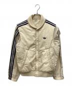 adidasアディダス）の古着「ラウスビージャケット」｜アイボリー×ネイビー