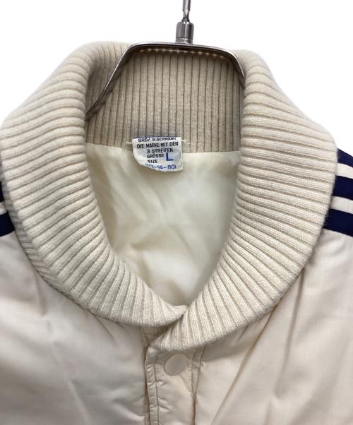 adidas（アディダス）adidas (アディダス) ラウスビージャケット アイボリー×ネイビー サイズ:SIZE Lの古着・服飾アイテム