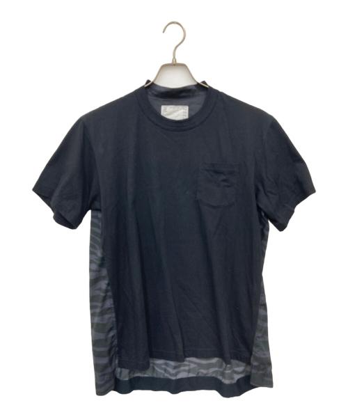 sacai（サカイ）sacai (サカイ) 半袖カットソー ブラック サイズ:SIZE 2の古着・服飾アイテム