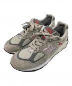 NEW BALANCEニューバランス）の古着「スニーカー M990VS2」｜グレー