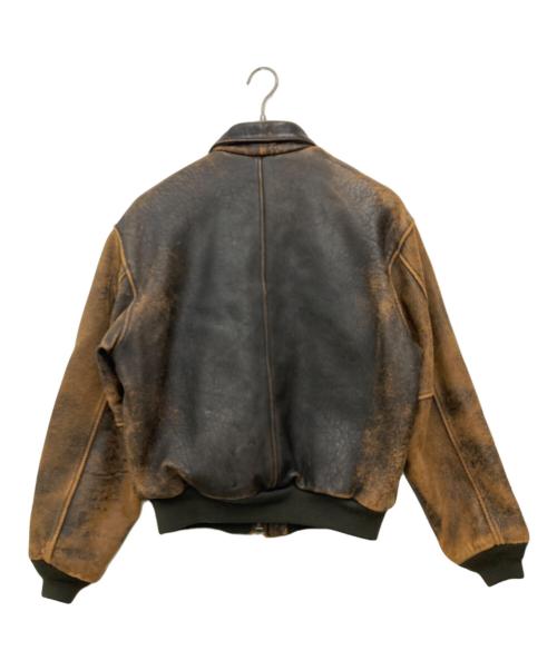 AVIREX（アヴィレックス）AVIREX (アヴィレックス) A-2フライトジャケット ブラウン サイズ:SIZE Mの古着・服飾アイテム