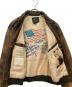 中古・古着 AVIREX (アヴィレックス) A-2フライトジャケット ブラウン サイズ:SIZE M：25000円
