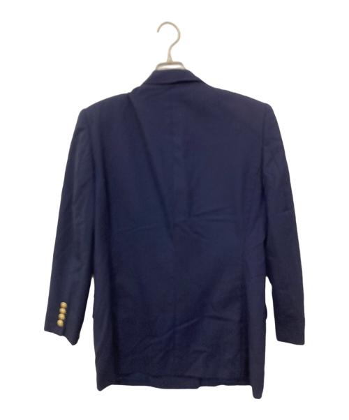 Burberry's（バーバリーズ）Burberry's (バーバリーズ) 金釦ダブルブレザー ネイビー サイズ:11号の古着・服飾アイテム