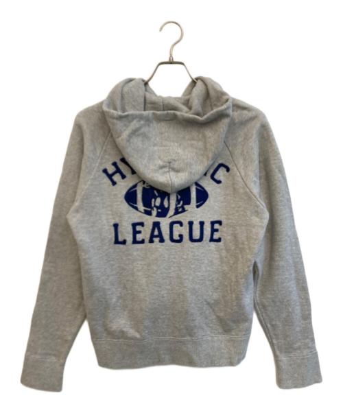 Hysteric Glamour（ヒステリックグラマー）Hysteric Glamour (ヒステリックグラマー) ジップパーカー グレー サイズ:SIZE FREEの古着・服飾アイテム