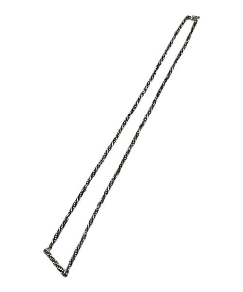 Georg Jensen（ジョージジェンセン）Georg Jensen (ジョージジェンセン) シルバーロングネックレス ツイストチェーンの古着・服飾アイテム