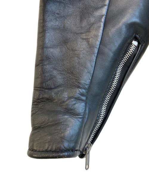 Schott（ショット）Schott (ショット) レザーライダースジャケット ブラック サイズ:SIZE 42の古着・服飾アイテム