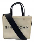 GIVENCHYジバンシィ）の古着「2WAYバッグ G-TOTE MINI」｜ホワイト×ブラック