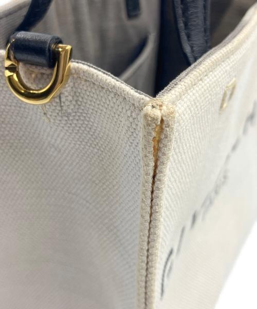 GIVENCHY（ジバンシィ）GIVENCHY (ジバンシィ) 2WAYバッグ G-TOTE MINI ホワイト×ブラックの古着・服飾アイテム