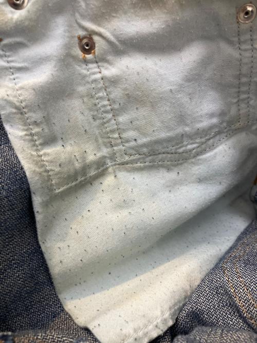 DIOR HOMME（ディオール オム）Dior Homme (ディオール オム) デニムパンツ ブルー サイズ:SIZE 34の古着・服飾アイテム