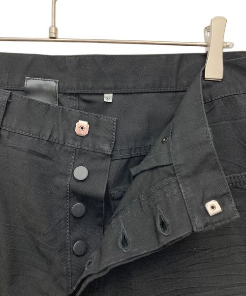 DIOR HOMME（ディオール オム）DIOR HOMME (ディオール オム) ストレートパンツ ブラック サイズ:SIZE 33の古着・服飾アイテム