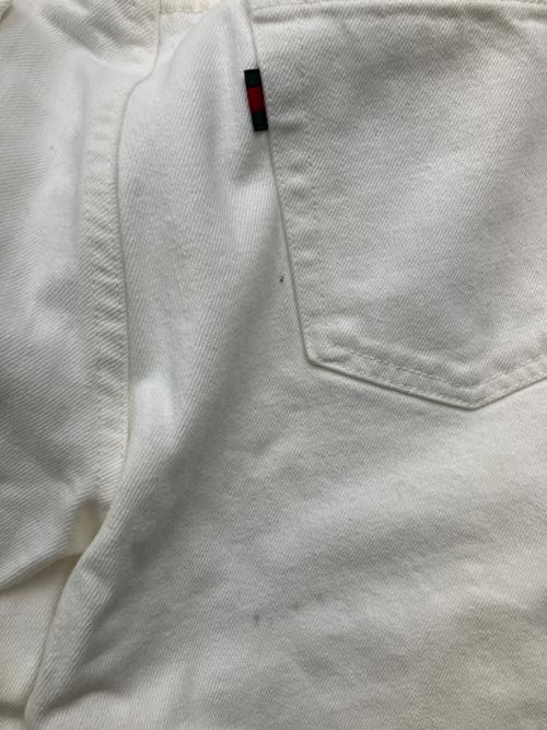 GUCCI（グッチ）GUCCI (グッチ) ホワイトジーンズ ホワイト サイズ:SIZE 50の古着・服飾アイテム
