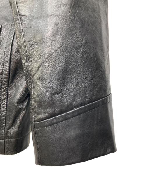 AVIREX（アヴィレックス）AVIREX (アヴィレックス) ラムレザージャケット ブラック サイズ:SIZE Lの古着・服飾アイテム