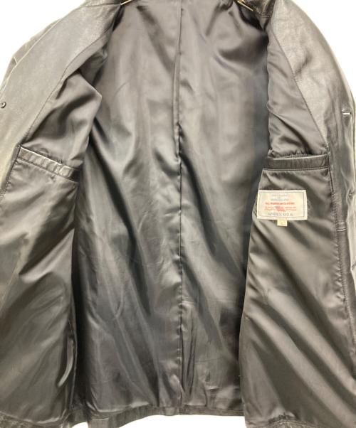 AVIREX（アヴィレックス）AVIREX (アヴィレックス) ラムレザージャケット ブラック サイズ:SIZE Lの古着・服飾アイテム