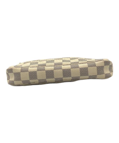 LOUIS VUITTON（ルイ ヴィトン）LOUIS VUITTON (ルイ ヴィトン) ダミエ･アズール ポシェット・アクセソワール ホワイトの古着・服飾アイテム