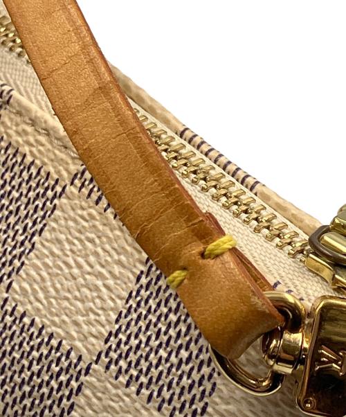 LOUIS VUITTON（ルイ ヴィトン）LOUIS VUITTON (ルイ ヴィトン) ダミエ･アズール ポシェット・アクセソワール ホワイトの古着・服飾アイテム