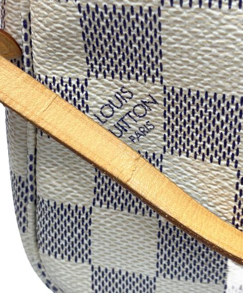 LOUIS VUITTON（ルイ ヴィトン）LOUIS VUITTON (ルイ ヴィトン) ダミエ･アズール ポシェット・アクセソワール ホワイトの古着・服飾アイテム