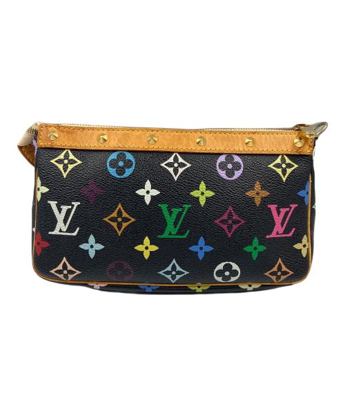 LOUIS VUITTON（ルイ ヴィトン）LOUIS VUITTON (ルイ ヴィトン) モノグラム・マルチカラー ポシェット・アクセソワール ノワールの古着・服飾アイテム