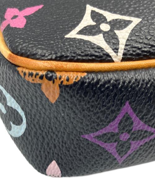 LOUIS VUITTON（ルイ ヴィトン）LOUIS VUITTON (ルイ ヴィトン) モノグラム・マルチカラー ポシェット・アクセソワール ノワールの古着・服飾アイテム