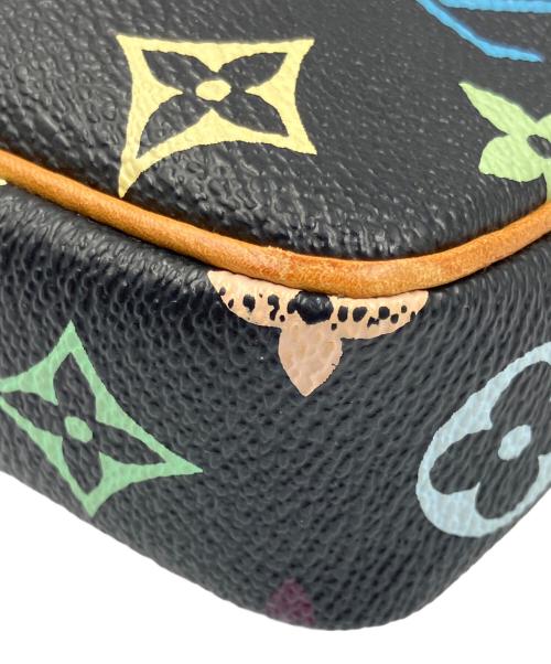 LOUIS VUITTON（ルイ ヴィトン）LOUIS VUITTON (ルイ ヴィトン) モノグラム・マルチカラー ポシェット・アクセソワール ノワールの古着・服飾アイテム