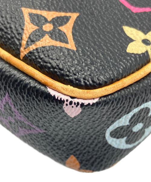 LOUIS VUITTON（ルイ ヴィトン）LOUIS VUITTON (ルイ ヴィトン) モノグラム・マルチカラー ポシェット・アクセソワール ノワールの古着・服飾アイテム