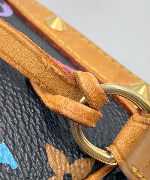 LOUIS VUITTON（ルイ ヴィトン）LOUIS VUITTON (ルイ ヴィトン) モノグラム・マルチカラー ポシェット・アクセソワール ノワールの古着・服飾アイテム