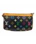 LOUIS VUITTON (ルイ ヴィトン) モノグラム・マルチカラー ポシェット・アクセソワール ノワール：120000円