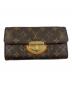 LOUIS VUITTON（ルイ ヴィトン）の古着「モノグラム・エトワール　ポルトフォイユ・サラ」