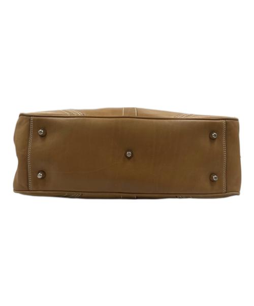 COACH（コーチ）COACH (コーチ) ミニボストンバッグ　ソーホーレザーラージサッチェル ショルダー ベージュの古着・服飾アイテム