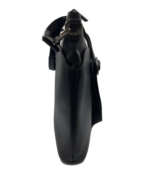 BURBERRY BLACK LABEL（バーバリーブラックレーベル）BURBERRY BLACK LABEL (バーバリーブラックレーベル) レザーブリーフケース ブラックの古着・服飾アイテム