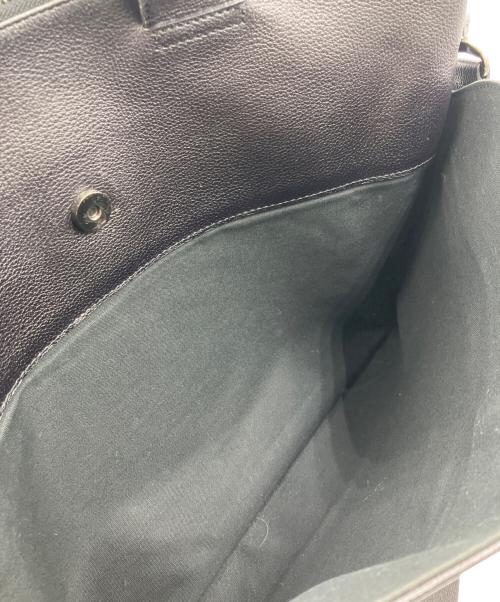 BURBERRY BLACK LABEL（バーバリーブラックレーベル）BURBERRY BLACK LABEL (バーバリーブラックレーベル) レザーブリーフケース ブラックの古着・服飾アイテム
