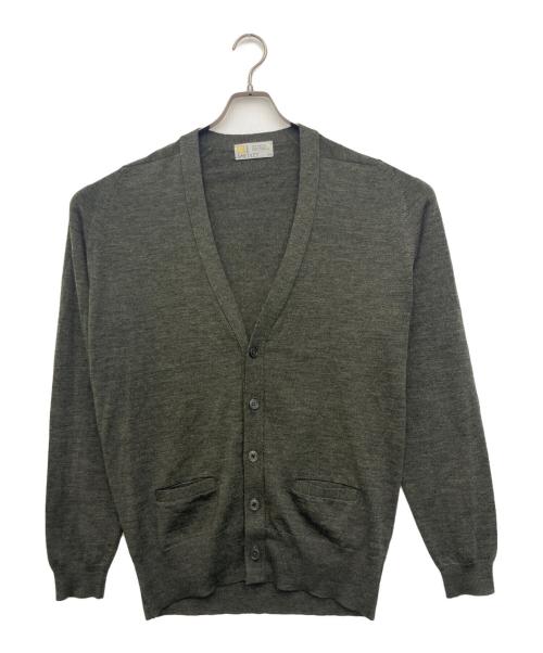 JOHN SMEDLEY（ジョンスメドレー）JOHN SMEDLEY (ジョンスメドレー) 薄手カーディガン グリーン サイズ:SIZE Mの古着・服飾アイテム