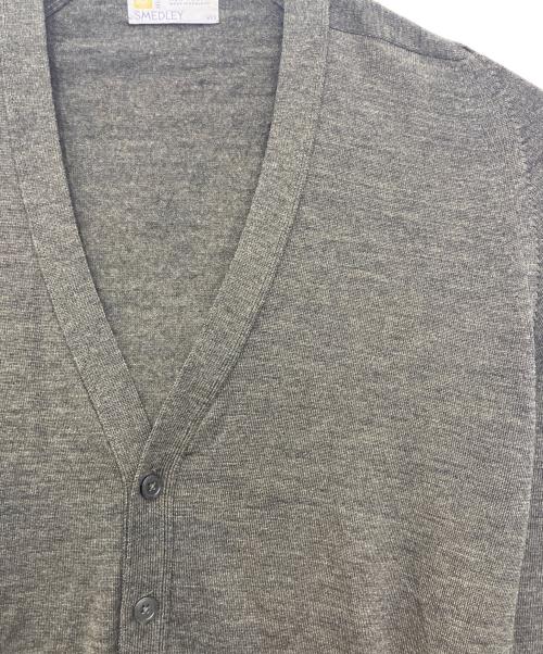 JOHN SMEDLEY（ジョンスメドレー）JOHN SMEDLEY (ジョンスメドレー) 薄手カーディガン グリーン サイズ:SIZE Mの古着・服飾アイテム