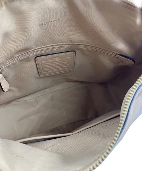 COACH（コーチ）COACH (コーチ) セミショルダーバッグ ベージュの古着・服飾アイテム