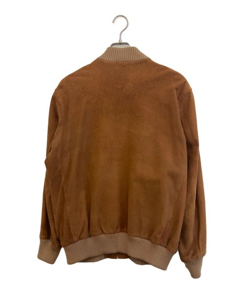 PARTINA（パルティーナ）PARTINA (パルティーナ) スエードブルゾン ベージュ サイズ:LLの古着・服飾アイテム