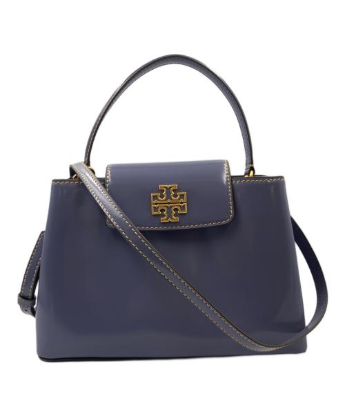 TORY BURCH（トリーバーチ）TORY BURCH (トリーバーチ) 2WAYトートバッグ ラベンダーの古着・服飾アイテム