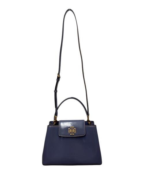 TORY BURCH（トリーバーチ）TORY BURCH (トリーバーチ) 2WAYトートバッグ ラベンダーの古着・服飾アイテム