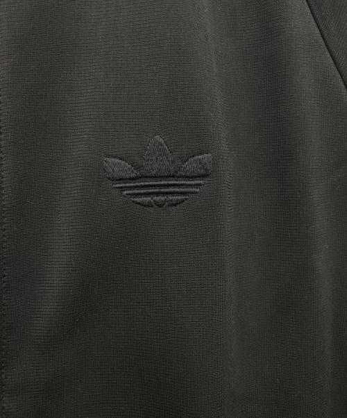adidas（アディダス）adidas (アディダス) JEREMY SCOTT (ジェレミー スコット) トラックジャケット Flames Track Top ブラック×ピンク サイズ:SIZE Mの古着・服飾アイテム