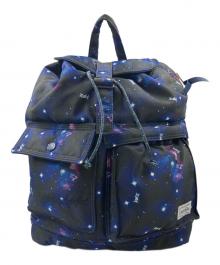 PORTER×X-GIRL（ポーター×エックスガール）の古着「X-girl PORTER rucksac」｜ブラック×ブルー