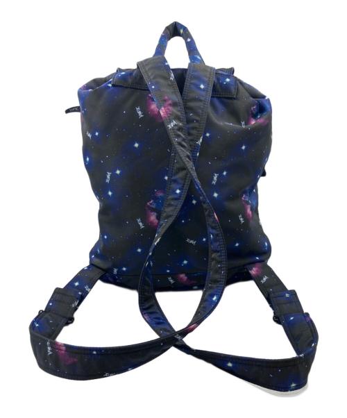 PORTER（ポーター）PORTER (ポーター) X-GIRL (エックスガール) X-girl PORTER rucksac ブラック×ブルーの古着・服飾アイテム